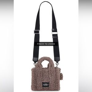 Marc Jacobs The Teddy Mini Tote Bag in Grey